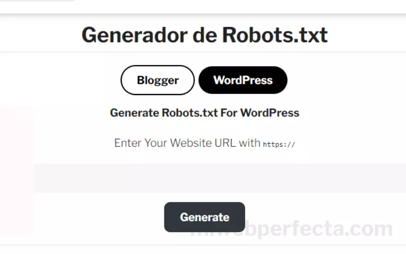 Cómo crear herramienta Robot.txt en su sitio web