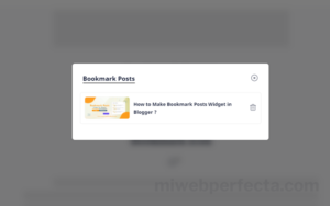 Cómo crear un botón bookmark en blogger