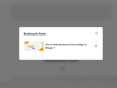 Cómo crear un botón bookmark en blogger