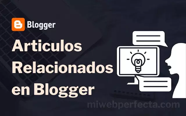artículos relacionados en medio de una entrada en Blogger